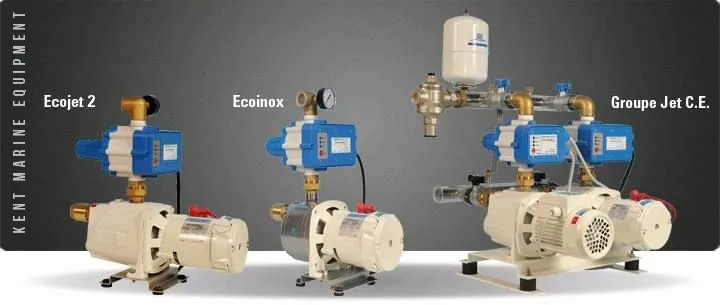 Groupes d'eau à régulateur de pression