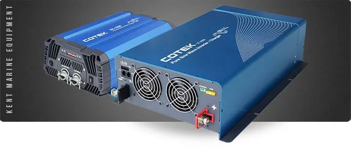 Combinés chargeur convertisseur pur sinus Cotek