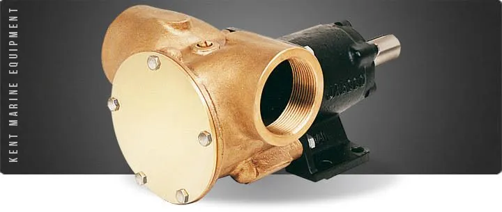 Pompes arbre nu sur support Jabsco