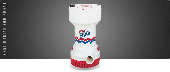 Pompes de cale immergeables automatiques