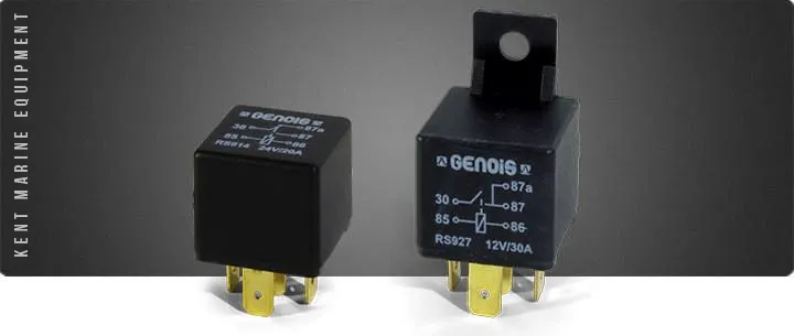 Mini relais contacteur double 5 bornes