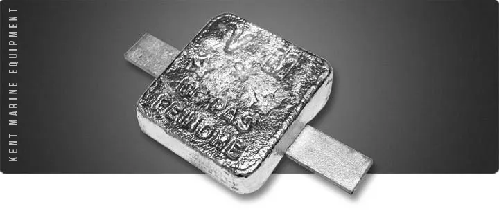 Anodes zinc US MIL à souder