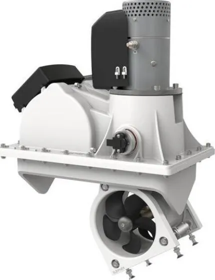 PROPULSEUR RETRACT VERT 80KG 12V MONTAGE AVEC CONTRE BRIDE