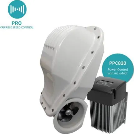 PROPULSEUR POUPE 100 KG 12V D185 MM KIT AVEC VARIATEUR PPC800