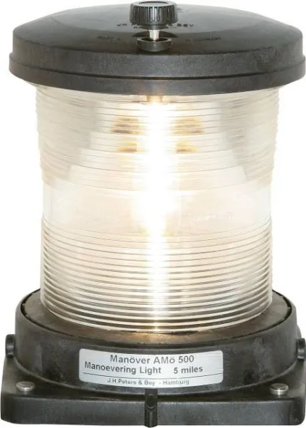 FEU SERIE 500 TOUT HORIZON BLANC 360° 5NM, 12-24V