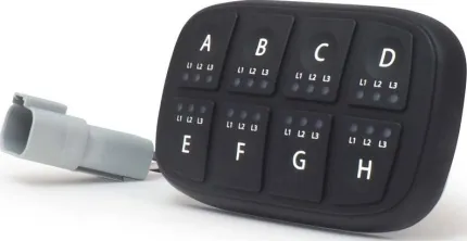 Powerkey 8 touches compact CANbusJ1939 ou CANopen