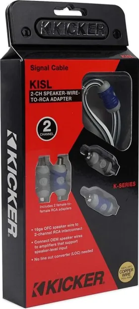 Adaptateur signal HP vers 2xRCA