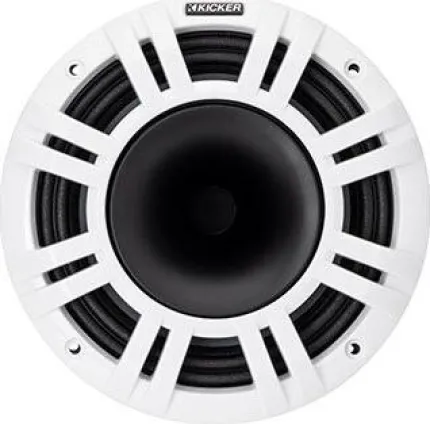 2x HP 8'' à chambre de compression avec grilles blanches et grises charbon de 200 mm - LEDs RGB - 4 ohms - Série KMXL