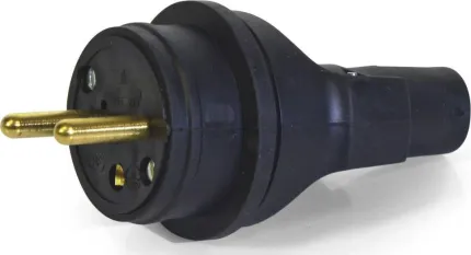 5 X Fiche mâle 2P+ T NF