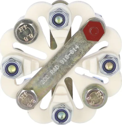 Accouplement semi-élastique 3 CV/100 tr/min-Ø tourteau 101.6mm