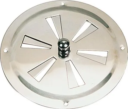 Aérateur à volets INOX Ø127mm