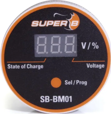 Afficheur tension (V) / DOD (%)