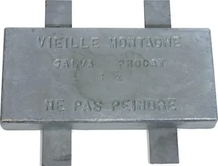 Anode à souder zinc US MIL L300mm