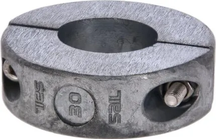Anode zinc collier d'arbre étroit Ø30 - vrac