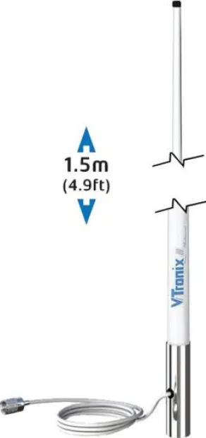 Antenne VHF 3dB Classic™ 427-S (StainlessSteel)