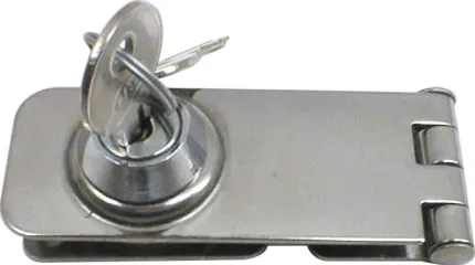 Attache-capot à clé 74x30x1.5mm