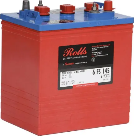 Batterie 6V 250A.h C20
