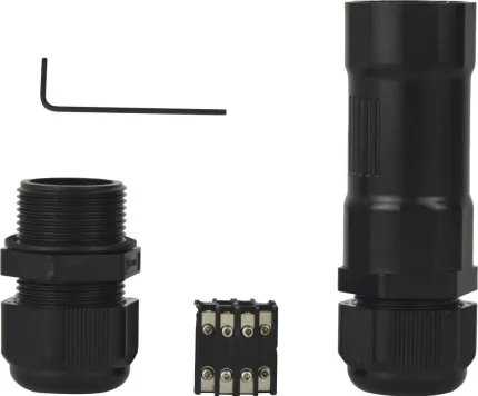 Boîte de jonction IP67 - 10 broches - 18-22AWG