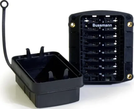 Boitier porte-fusible disjoncteur 16 voies