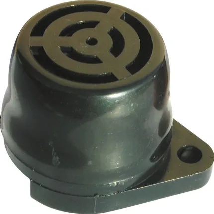 Buzzer boitier noir 12V 83 dB