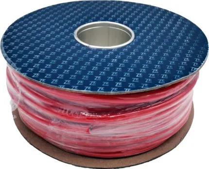 Câble flexible étamé - 4mm² - rouge - 100m