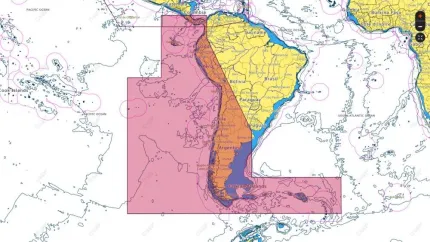 Carte C-MAP® Max Costa Rica / Chili / Falkands