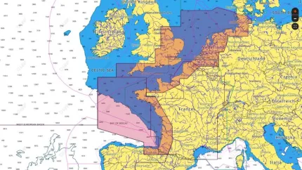 Carte C-MAP® Max Europe Côtes Nord-Ouest