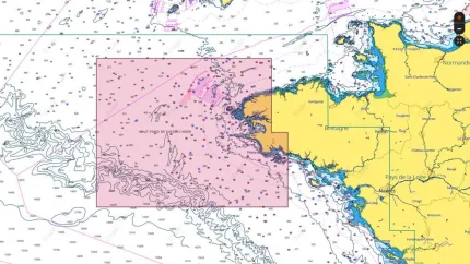 Carte C-MAP® Max L'Aber Vrac'h / Concarneau