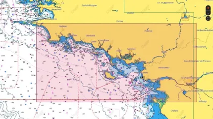 Carte C-MAP® Max Pointe de Trevignon / Nantes