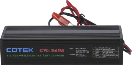 Chargeur 24VDC 7.5A 1 sortie Plomb