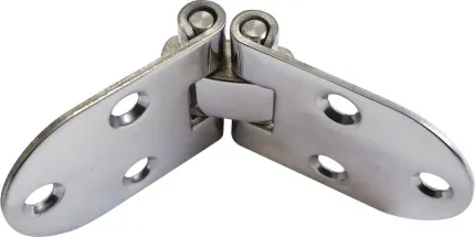 Charnière inox 81X30 polie