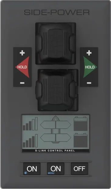 Commande joystick double 12/24V S-Link