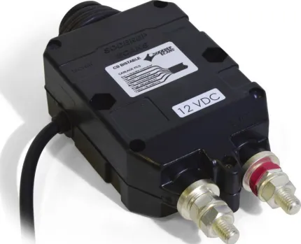 Coupe-batterie bistable électrique et manuelle positif unipolaire 12V