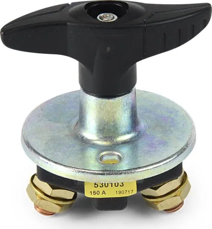 Coupe-batterie unipolaire 150A noir