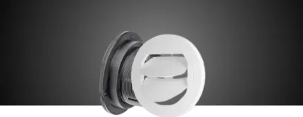 Diffuseur orientable / obturable Ø90mm blanc