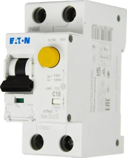 Disjoncteur différentiel 1P+N 30mA 16A