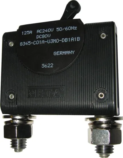 Disjoncteur unipolaire à levier 60A