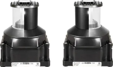 FEU SERIE 75D BLANC 2X180° 115-230°