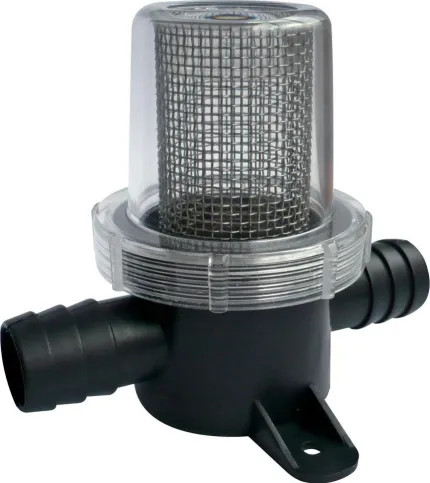 Filtre maille grosse entrée/sortie 3/4'' annelé