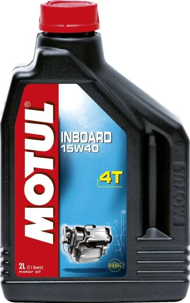 Huile moteur Inboard 4T 15W40 bidon 2L