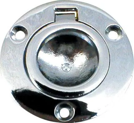 Lève-panneaux laiton chromé Ø60mm