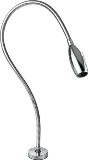 Liseuse / Lecteur de carte  LED MAYA 10-30V chrome Long. 60cm