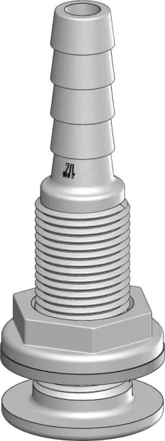 Passe-coque polymère 1/2'' x 13mm