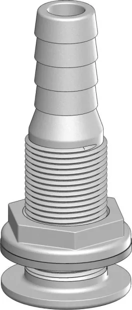 Passe-coque polymère 3/4'' x 19mm