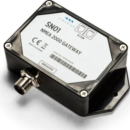 Passerelle NMEA2000 avec protocole SiCom et alimentation de 6 à 35Vdc