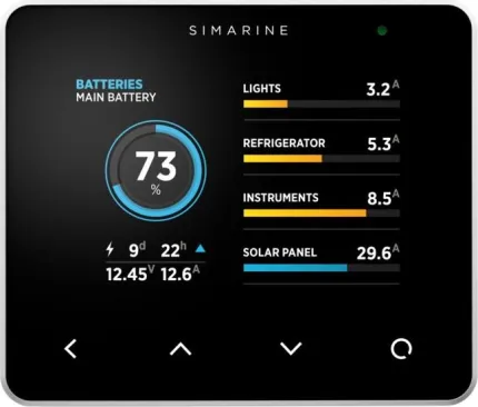 PICO 3.5'' IPS Gorilla Glass polarisant, en saillie avec finition aluminium argenté