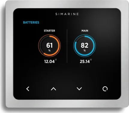 PICO 3.5'' IPS Gorilla Glass polarisant, à encastrer avec finition aluminium argenté