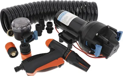 Pompe de lavage 12V - Hotshot HD6 - Kit avec flexible