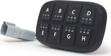 Powerkey 8 touches compact CANbusJ1939 ou CANopen