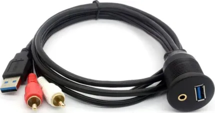 Prise USB & jack 3.5MM Charge, Data